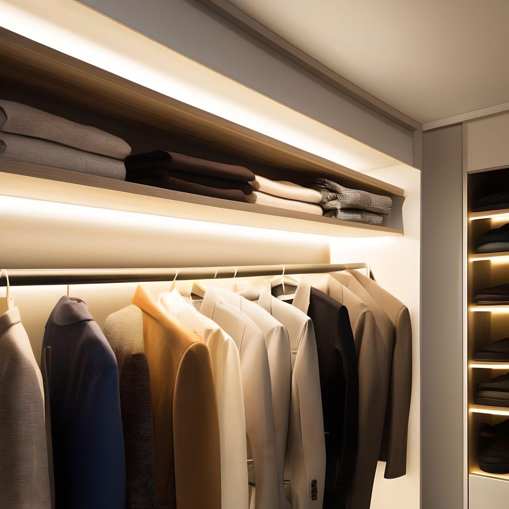 Wardrobe Under-Shelf Lighting